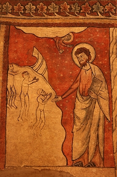 Frescos de Yaso. Milagro de San Andrés, Huesca