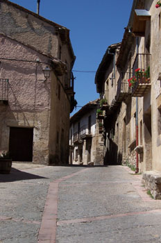 Calle de Pedraza, Segovia, Castilla y León