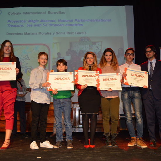 Entrega diplomas II Edición Reconocimiento Sellos de Calidad eTwinning Comunidad de Madrid 8