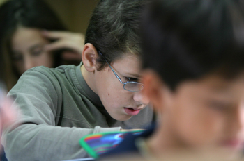 Niños en el aula