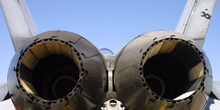 Toberas de escape EF-18 Hornet
