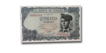 Pesetas , anverso