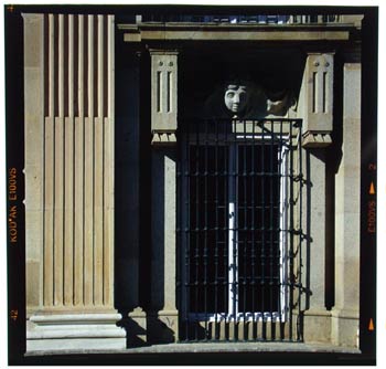 Película diapositiva en color. Formato: Fotograma cuadrado