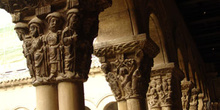 Capiteles del claustro de la Catedral de Tudela, Navarra