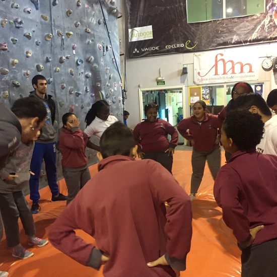 Luis Bello 6º. Escalada en Roc30 2