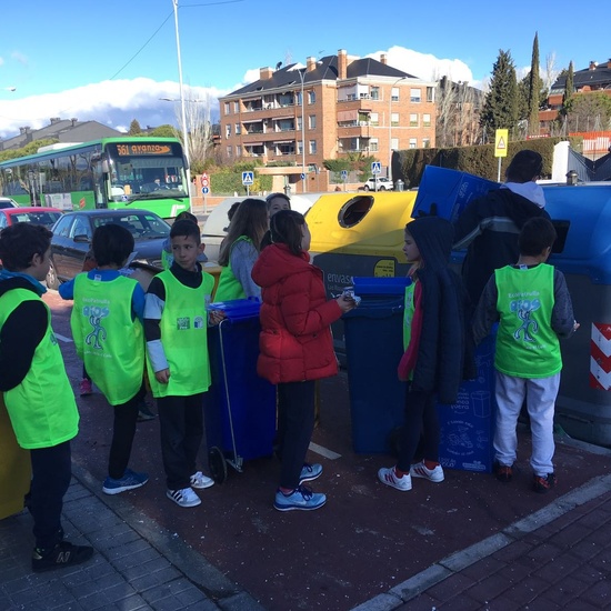 2018_02_EcoPatrullas reciclando_CEIP Fernando de los Ríos_Las Rozas 5