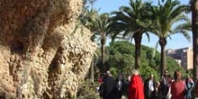 Zona de jardines, Parque Güell, Barcelona