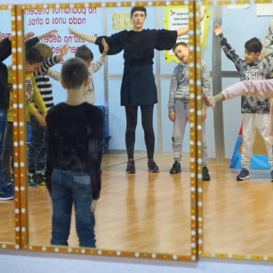 Los alumnos de 4º de Primaria en MUS-E 8