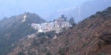 Monasterio de Tengboche, visto desde arriba