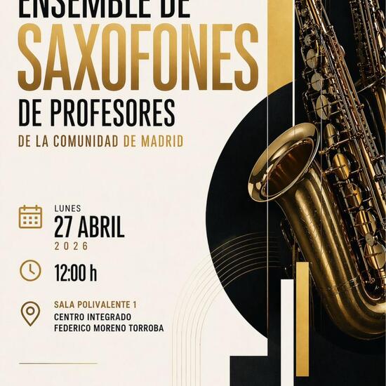 Cartel concierto 27 de abril 