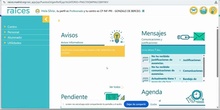 tutorial horario raíces