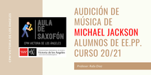 AUDICIÓN DE ALUMNOS DE SAXOFÓN DE ENSEÑANZAS PROFESIONALES