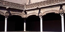 Patio interior de la Casa de las Conchas, Salamanca