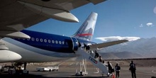 Avión de Lan Perú en Arequipa, Perú