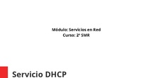 Servicio DHCP - Presentación