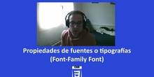 CSS3 - Propiedad Fuentes (Family-font)