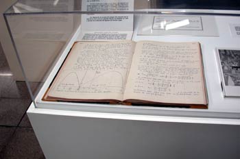 Manuscrito de Juan de la Cierva sobre la teoría del Autogiro