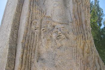 Escultura en el Monte Nebo, Jordania