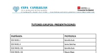 LISTA TUTORES PARA PRESENTACIÓN