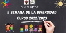 II Semana de la Diversidad - CEIP El Greco 2022.23