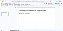 Comentarios en Google Drive Presentaciones