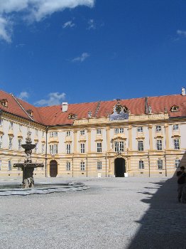 Patio del prelado en la Abadía de Melk