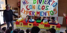 Semana Cultural 2015/2016. Experimentos Ed. Infantil 3