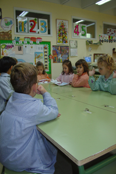 Niños en el aula