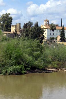 Noria de la Albolafia y Alcazar de los Reyes Católicos, Córdoba,