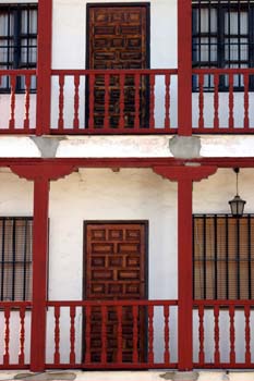 Balcón de la Plaza de la Constitución, Puerto Lápice, Ciudad Rea