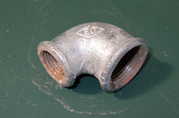 Codo reducido de acero