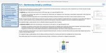  5.1. Sentencias break y continue. Prof. Ingeniero Informático Eduardo Rojo Sánchez