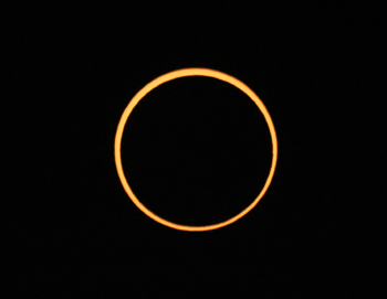 Fase máxima del eclipse anular 06