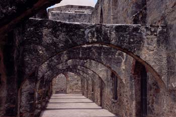 Arquería de una edificación antigua