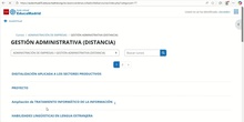 Tutorial automatriculación aulas virtuales Gestión administrativa a distancia 
