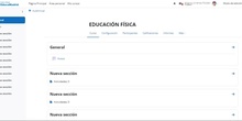 Cambiar el nombre de un curso