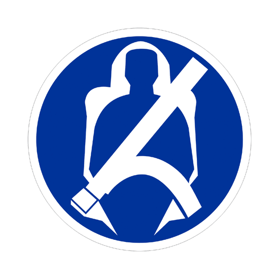 Uso obligatorio de cinturón de seguridad