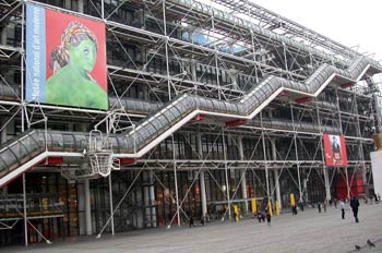 Museo de Arte Moderno - Centro Georges Pompidou, París, Francia