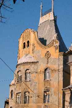 Edificio en Pest, Budapest, Hungría