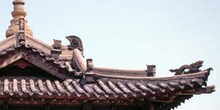 Tejado ornamentado, China