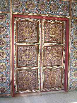 Puerta de una mezquita, Marruecos