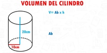 Volumen de un cilindro