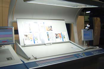 Puesto de control de rotativa