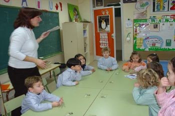 Realizando manualidades