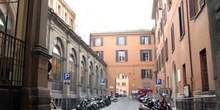 Interior del Palazzo d'Accursio, Bolonia