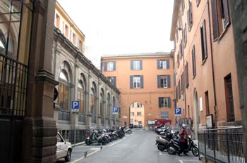 Interior del Palazzo d'Accursio, Bolonia