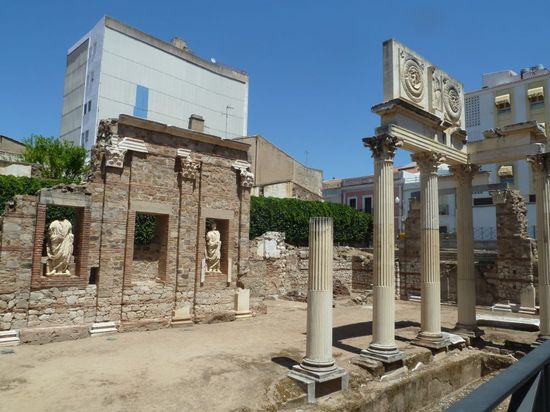 Templo romano, Mérida