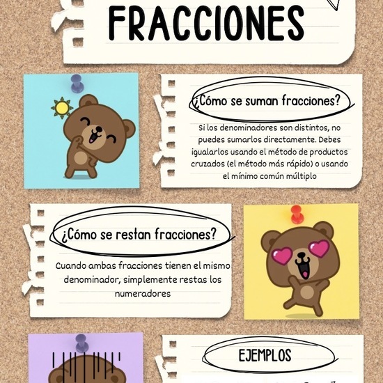 SUMAR Y RESTAR FRACCIONES