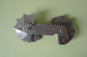 Galgas para superficies curvas.