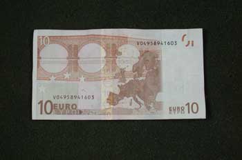 Billete de 10 euros